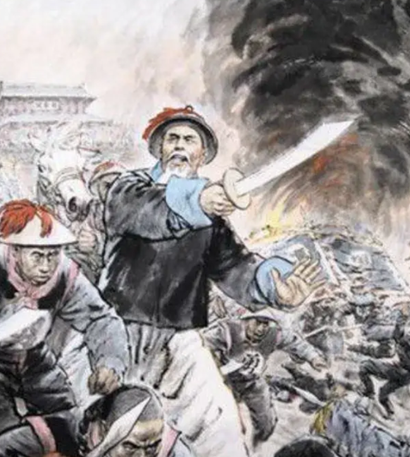 【将军虎威，提督、太子少保、世袭骑都尉。】32岁  造反。
33岁  接受朝廷招