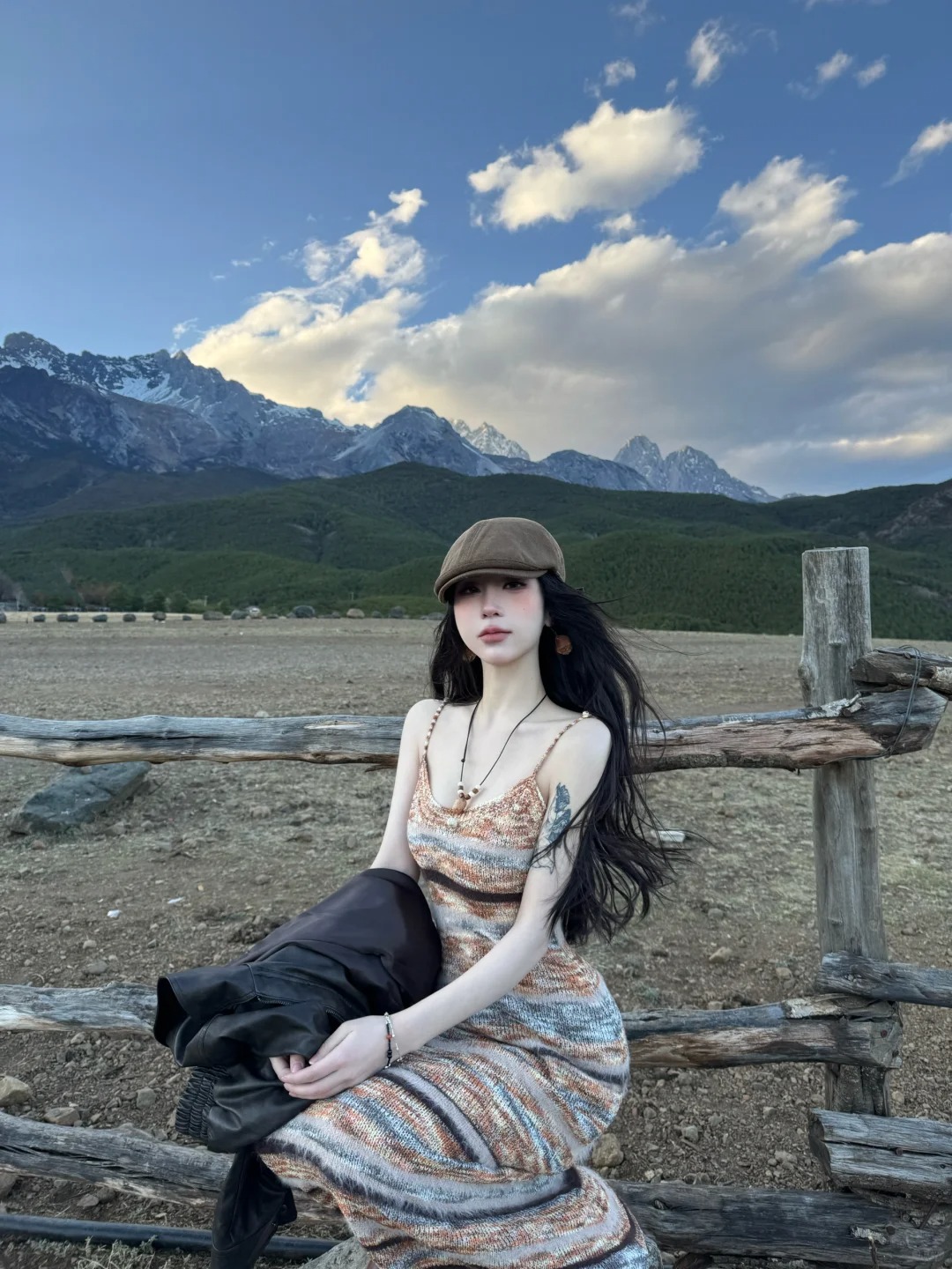 见⛰️
龙女湖真的很有新疆的感觉
就是风太大了人都被吹傻