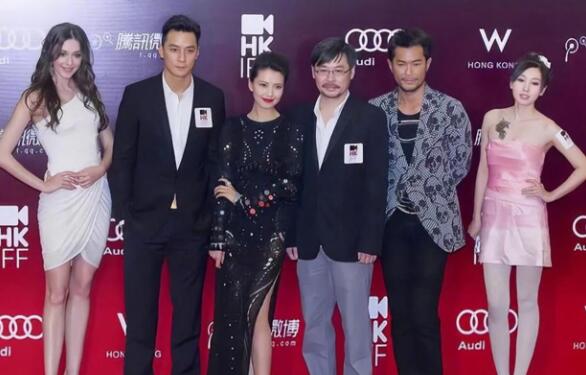 吴彦祖旁边的美女真漂亮，身材高挑，太吸睛了

在娱乐圈的星光熠熠中，高圆圆与吴彦