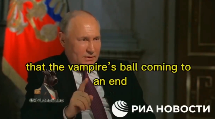 普京又说大实话：“几个世纪以来，西方精英习惯于用人肉填肚子、用金钱填口袋。这个吸