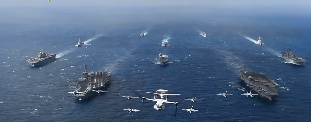 中美两国海军的双航空母舰战斗群