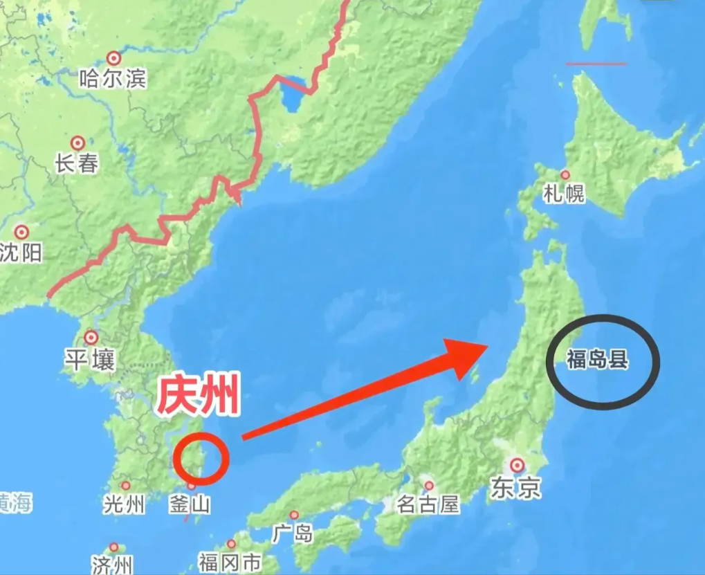 韩国核废液泄漏，这“瞄准镜”竟直指日本？这事儿一开始让我愁得睡不着，但一看地图，
