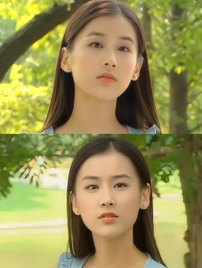 黄圣依早期颜值，她在《红苹果乐园》里一出现，所有人都以为她是女主角。

黄圣依饰