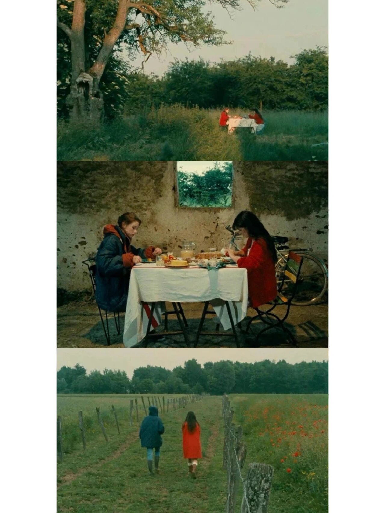 当月亮升起时，整个世界进入了寂静时刻