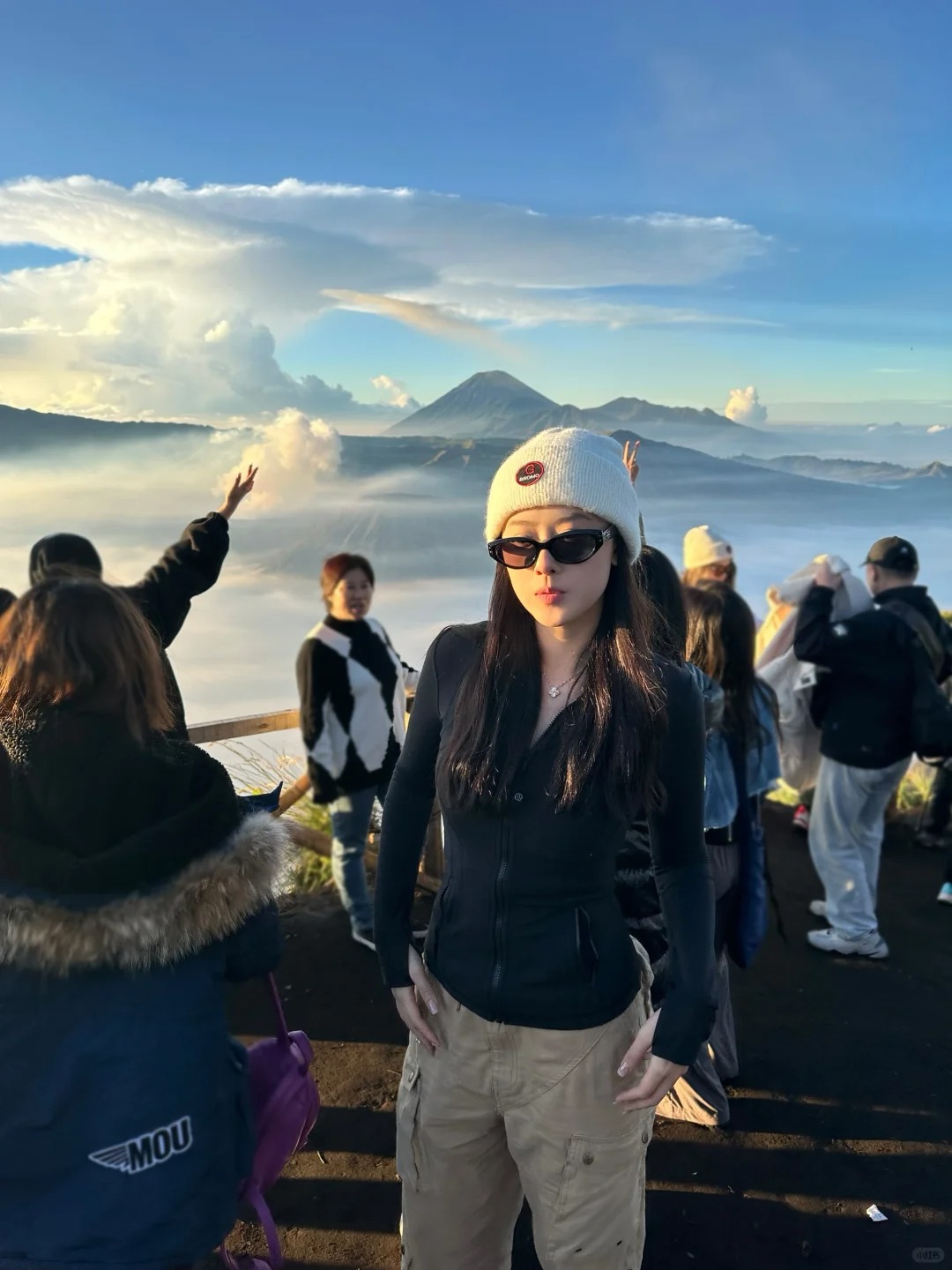  bromo豪赌赢了
天气非常好 我们好幸运！
向导说这里大部分都是中国人
#泗