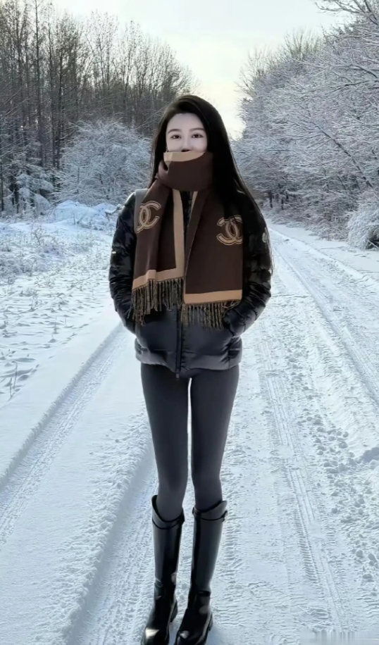 东北小姐姐，真不怕冷啊？