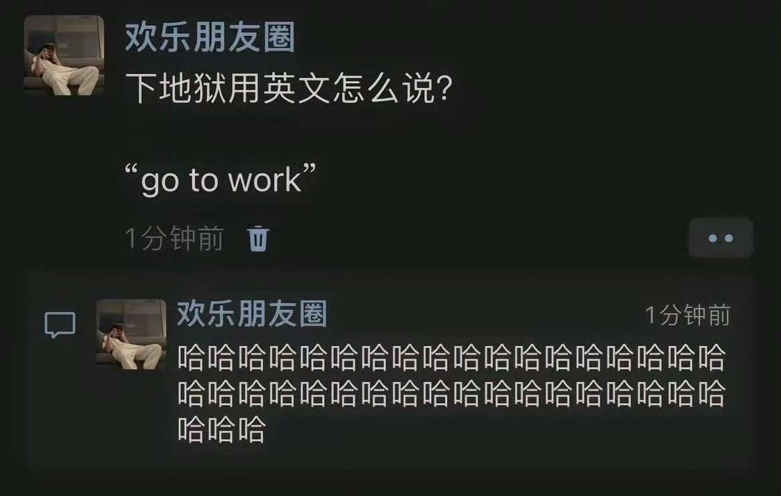 哈哈，看懂的人已经哭了