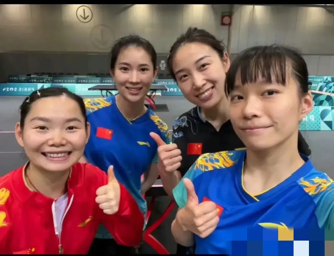 国家乒乓球队在巴黎奥运会上大获全胜，拿下了乒乓球项目的全部5枚金牌，这背后也有四