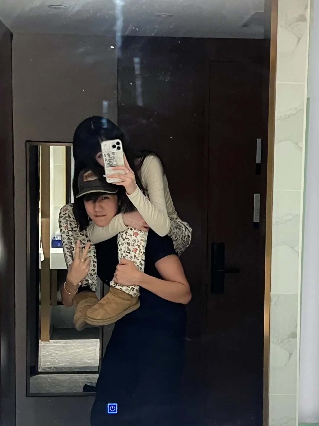 我感觉我们挺搭的