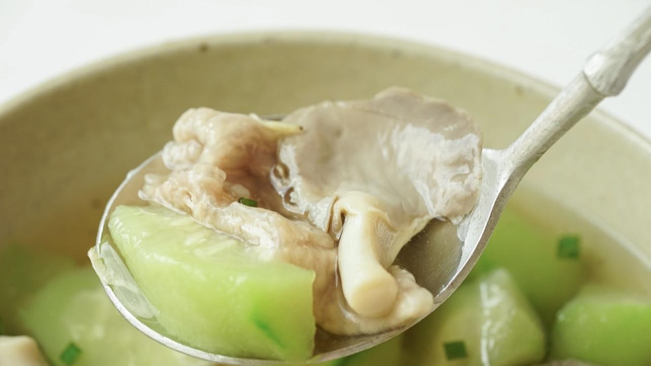 夏日清爽三鲜汤