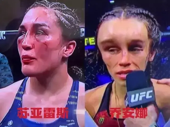 UFC女子草量级，张伟丽战胜了美国不败女拳王、有"女版小鹰"之称的苏亚雷斯。整场