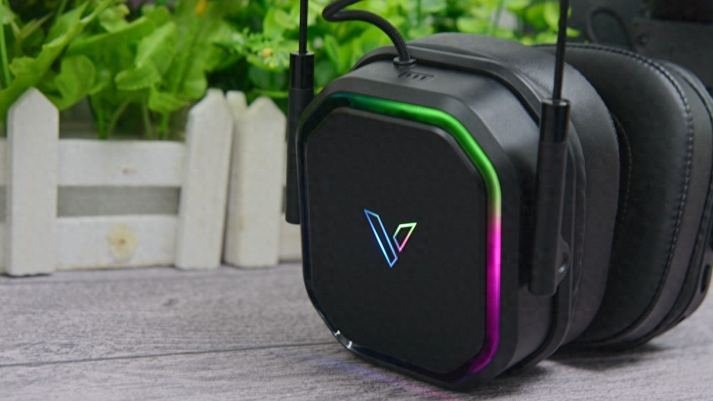 雷柏VH850游戏耳机：三模 双音腔 兼容多平台