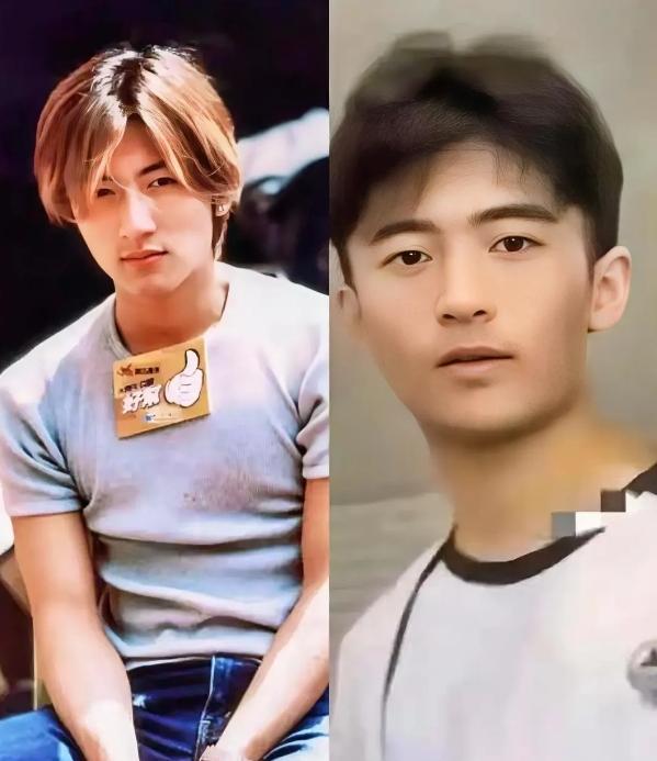谢霆锋的17岁和他儿子的17岁。
看上去儿子要比他爹好看很多！
尤其是脸这一部分