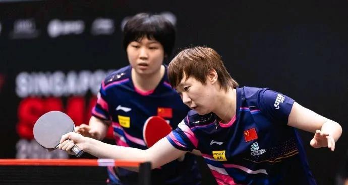 2025WTT新加坡大满贯国乒赛果（2月6日晚上时段）
女双组合王曼昱/蒯曼以3