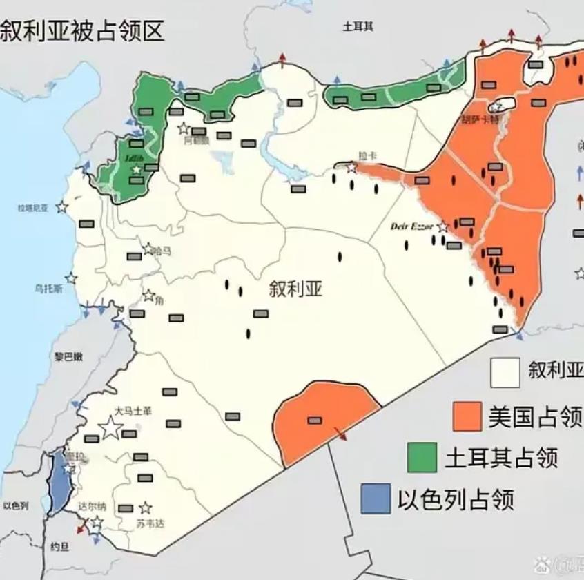 如今的叙利亚四分五裂，面临着灭国危机
巴沙尔阿萨德很有可能成为叙利亚历史上的“末