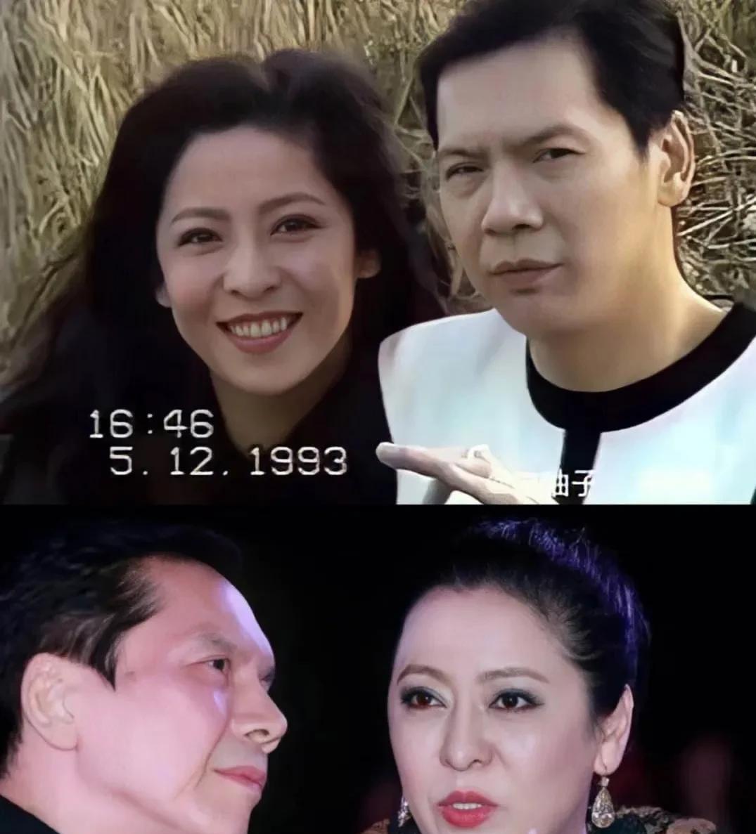 40 年前的向太，那股子精气神，跟大明星站一块儿，气场全开，一点不落下风。性格洒