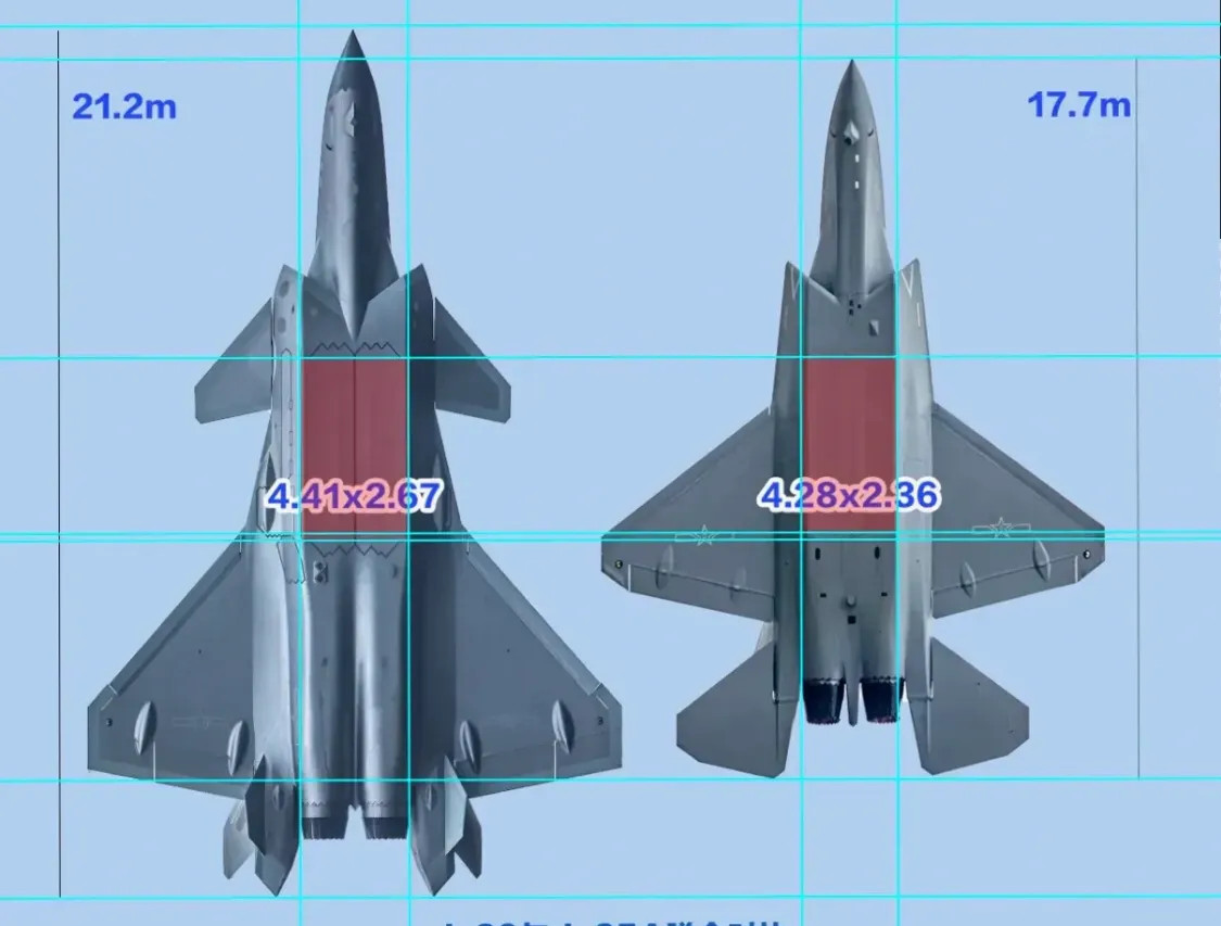 J-35小身材大容量，6枚PL-15轻松塞，这是怎么做到的？

别看J-35A比