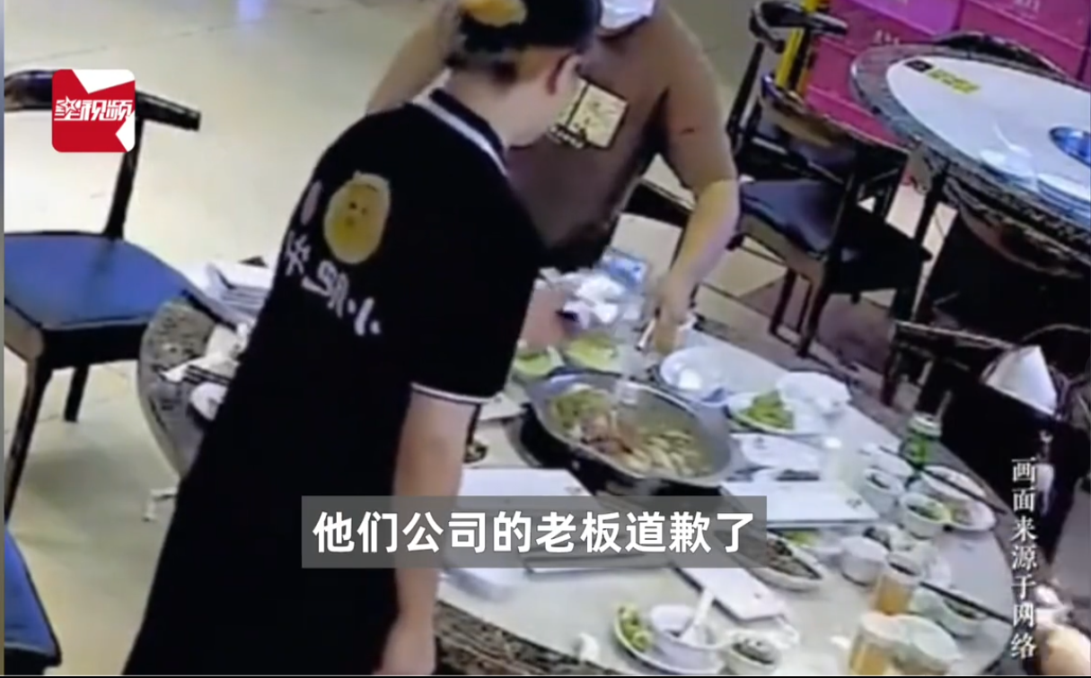 广东，6个同事到一家自助火锅店聚餐，为了吃回本，他们拿了80盘牛肉，20盘榴莲。