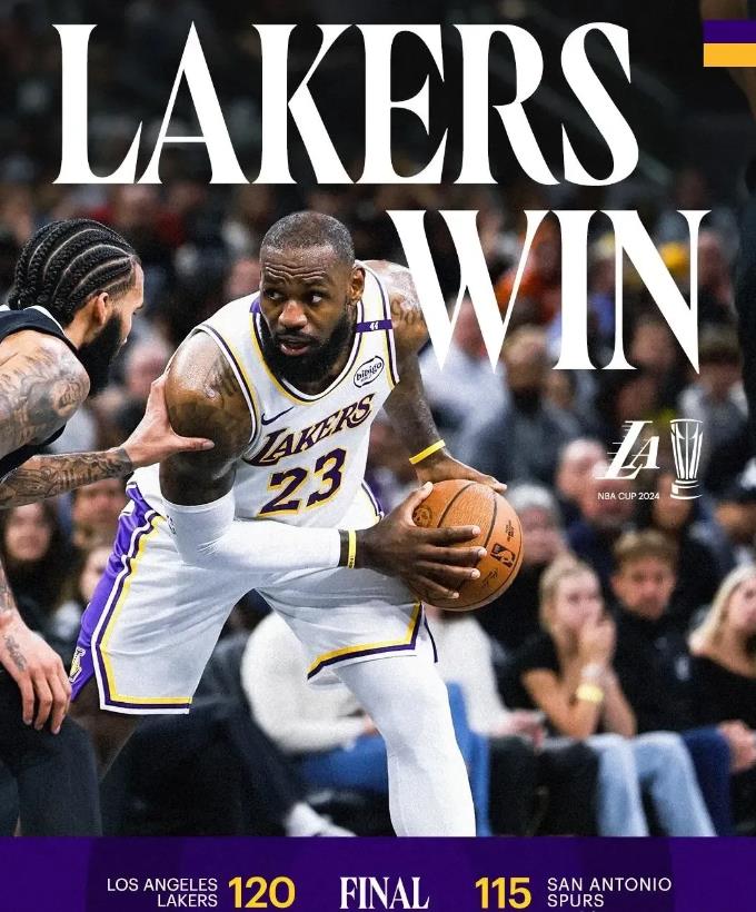 11月16号中午，NBA联盟爆出2场振奋人心的胜利！

1、洛杉矶湖人队，在客场