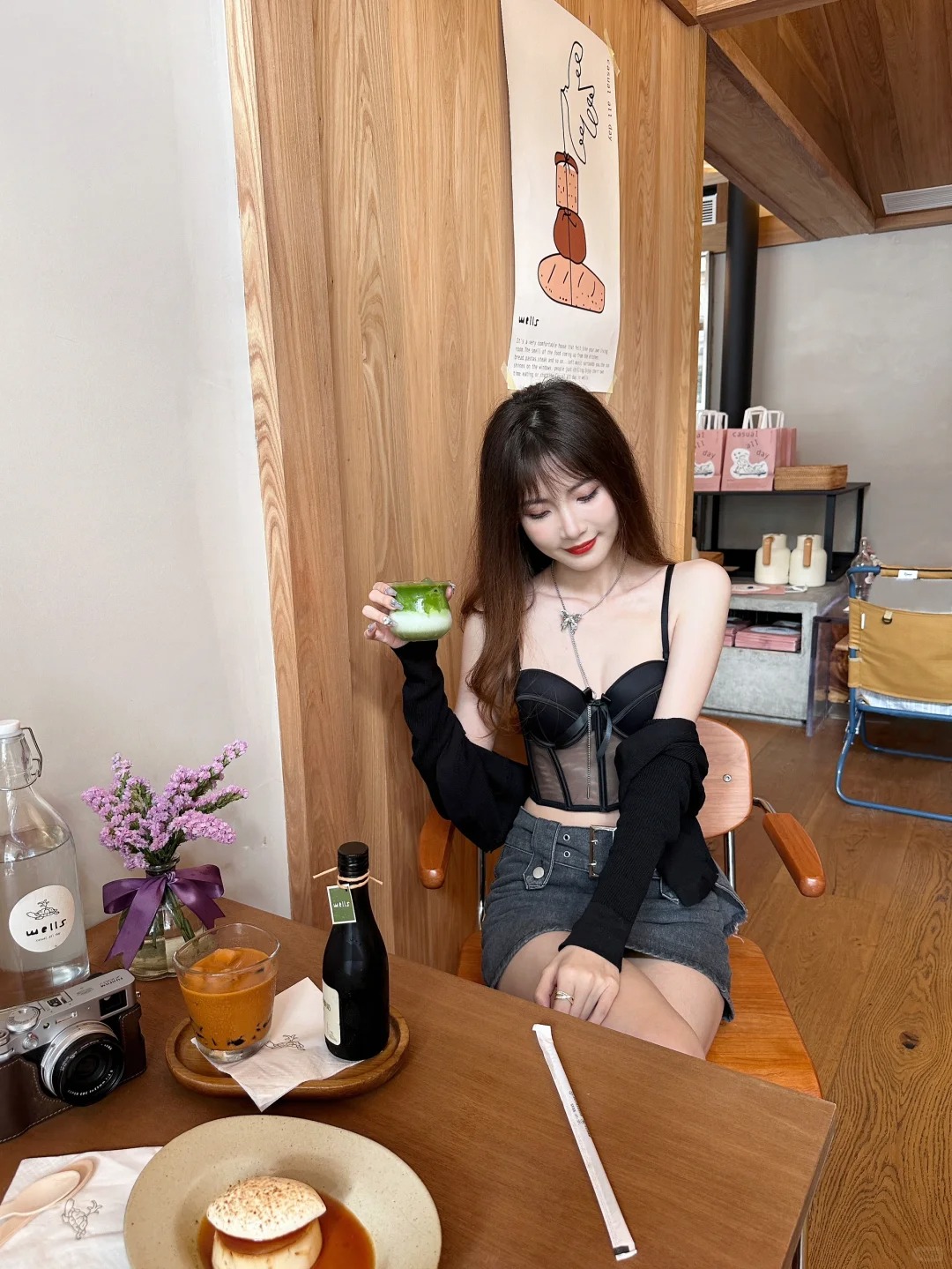 今天喝咖啡了吗宝贝
韩系ins风咖啡馆
环境真的很韩很chill~🍃
出品也很
