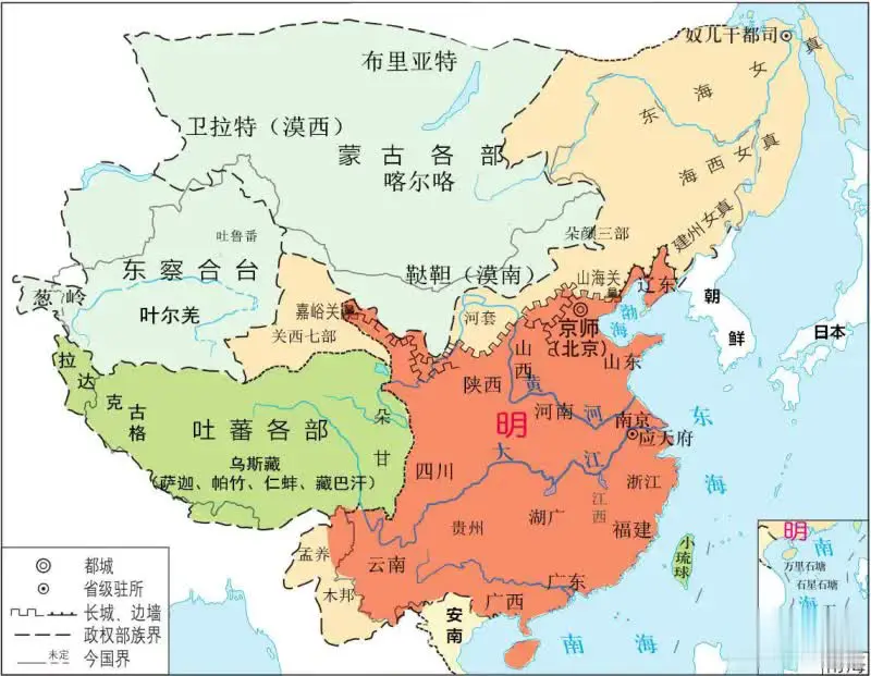 为什么唐朝版图包含了羁縻地区，而明朝没有