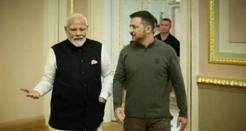 美媒称，莫迪向泽连斯基提出了新的和平方案。在莫迪的方案中，乌克兰仍需做出一些让步