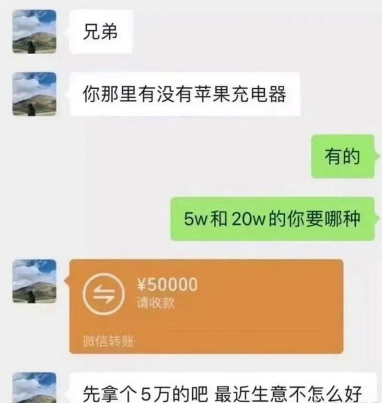 太难了！最近生意不怎么好，苹果充电器只能买5W的