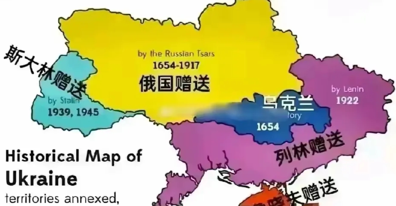 两张图看清俄乌之争争个啥！
慢战三年，俄罗斯的目的，一是拿回苏联时期从俄罗斯拿给