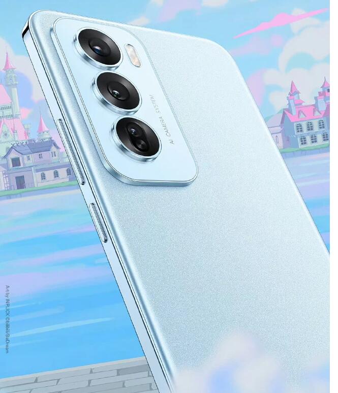 OPPO Reno12 手机“晨雾蓝”配色，8 月 8 日开启首销。


12G