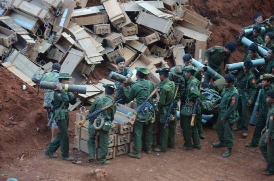 缅甸反对派军事动作升级