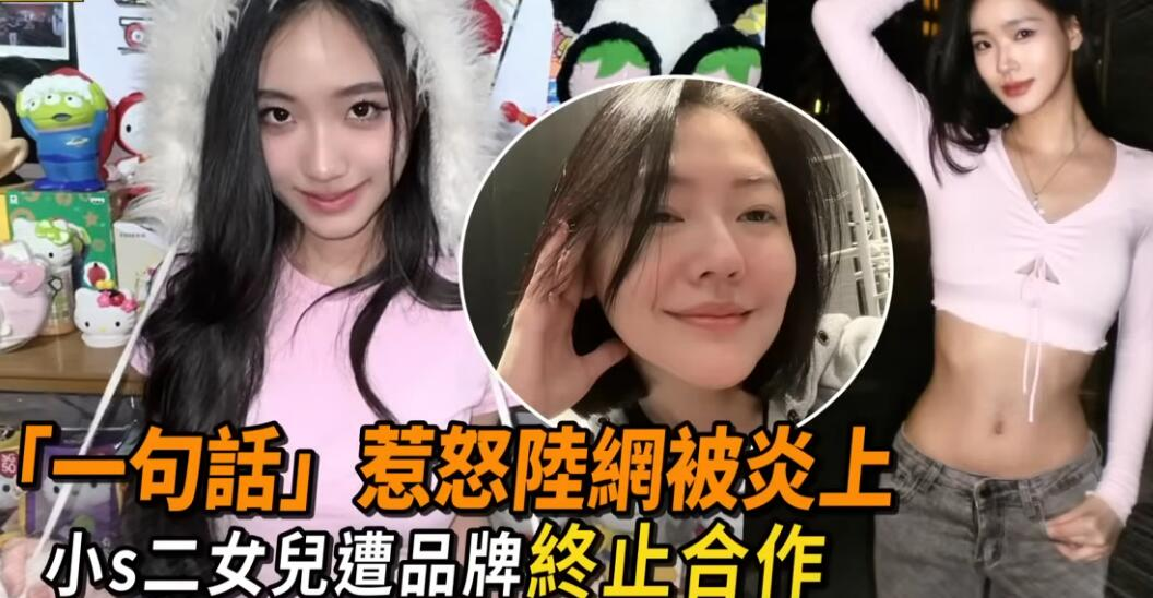 台媒批评小S代言的事，说她吃相难看。感觉媒体的觉悟比小S一家要高得多。
小S一家