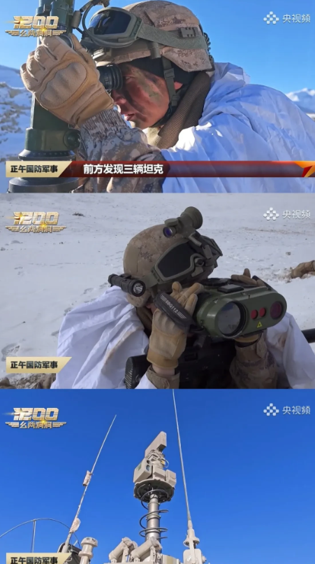 新疆军区模拟打印演习，侦察兵∶前方发现三辆坦克，然后我们直接装甲洪流！

新疆军