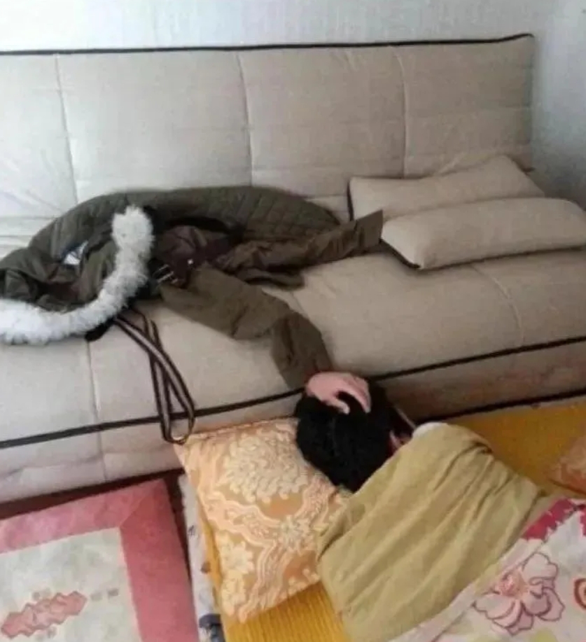第一眼吓我一大跳，还以为有鬼呢，这摆设真是厉害了？