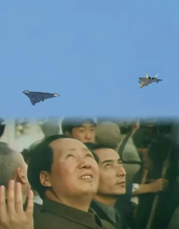 自从六代机飞了之后，外国网站上老外都噤不作声，台湾三立连新闻都不敢发，我头一次看