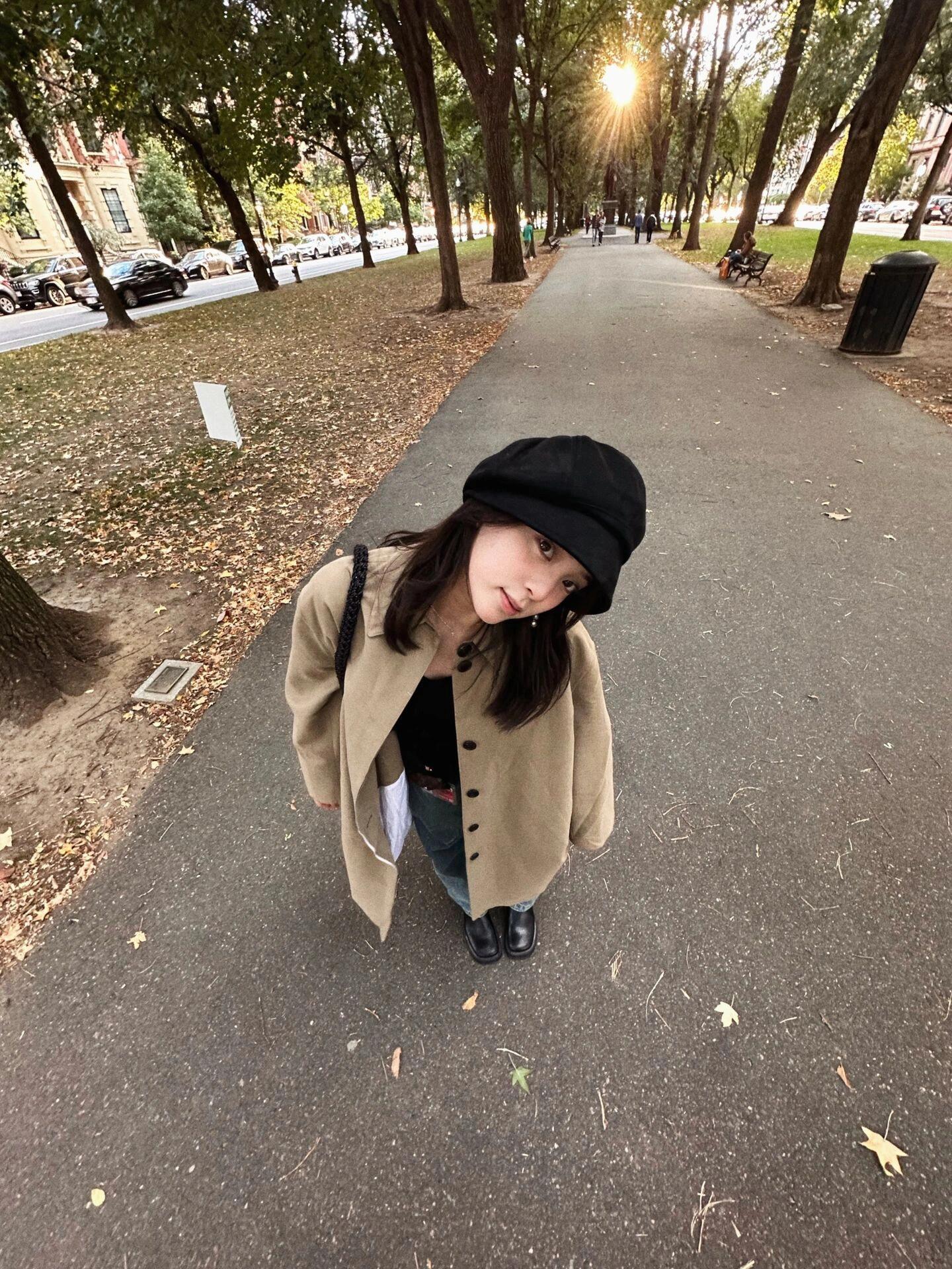 欧阳娜娜好随性！