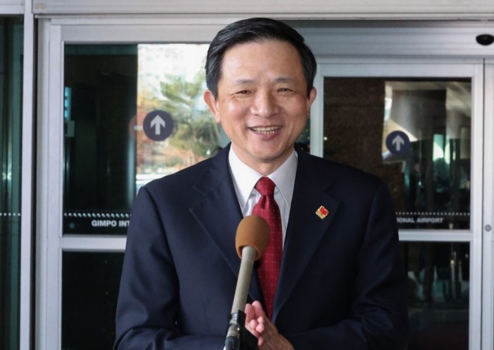韩国迎来中国新大使，此前曾任我驻联合国副代表。

韩国外交部对外发表声明称，确认