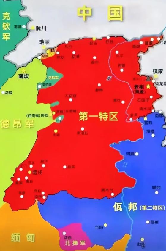 据同盟军公告说，已拿下腊戌。若是真的，同盟军地盘将扩大约7倍。
这意味着什么？这