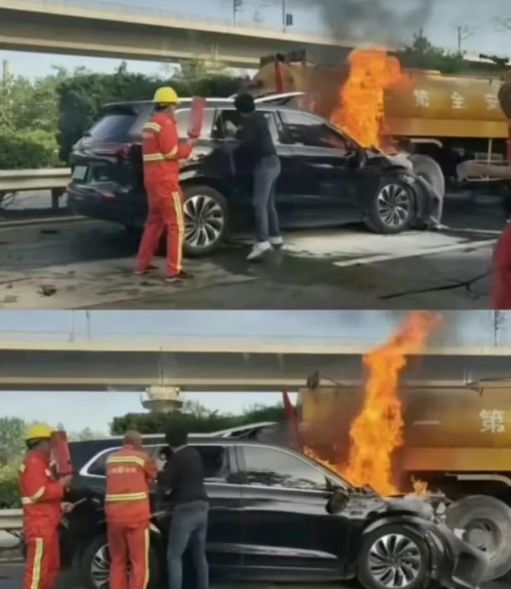 问界M7事故新消息曝光，遇难者家属发布最新消息，称好心人第一时间就破窗并打开了车