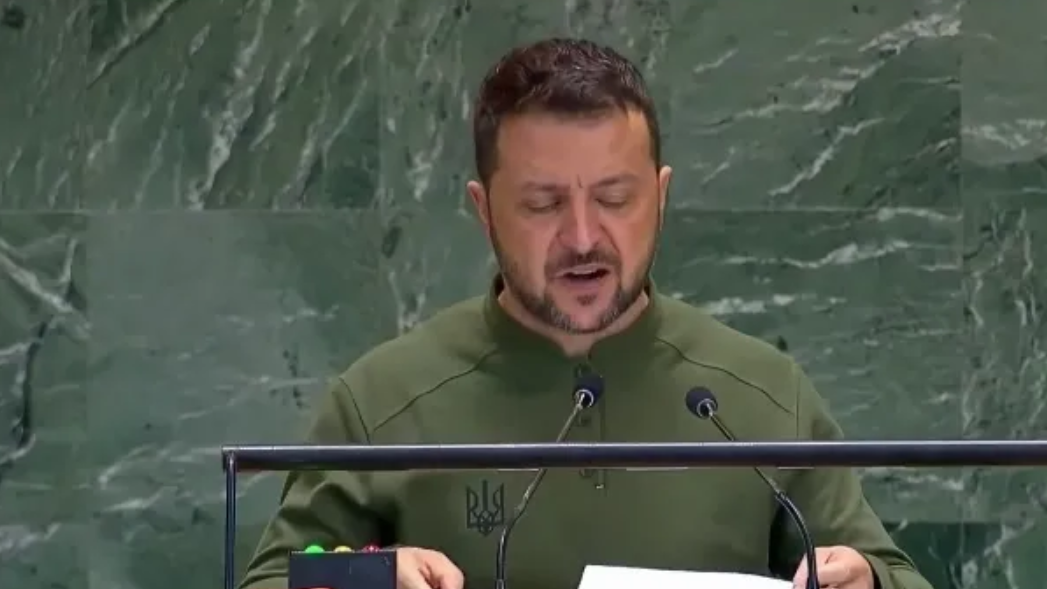 泽连斯基在联大会议上怒斥这七国
第一，俄罗斯；
第二，朝鲜；
第三，白俄罗斯；