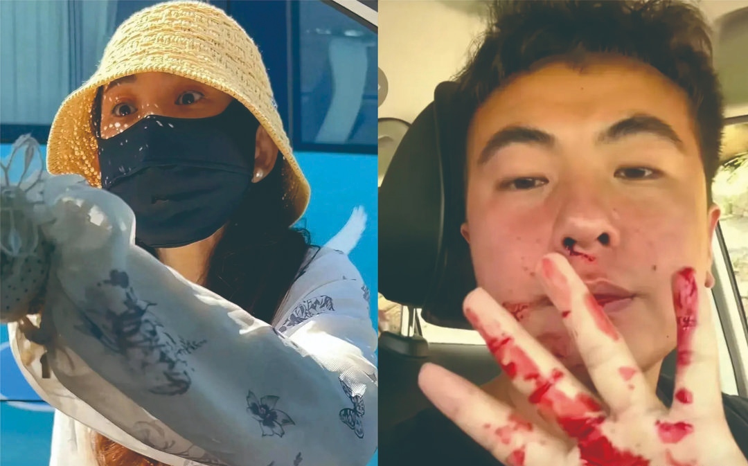 面对逆行的路虎女司机，山东小伙选择打不还手，结果被连抽十几个嘴巴子，身为退伍军人