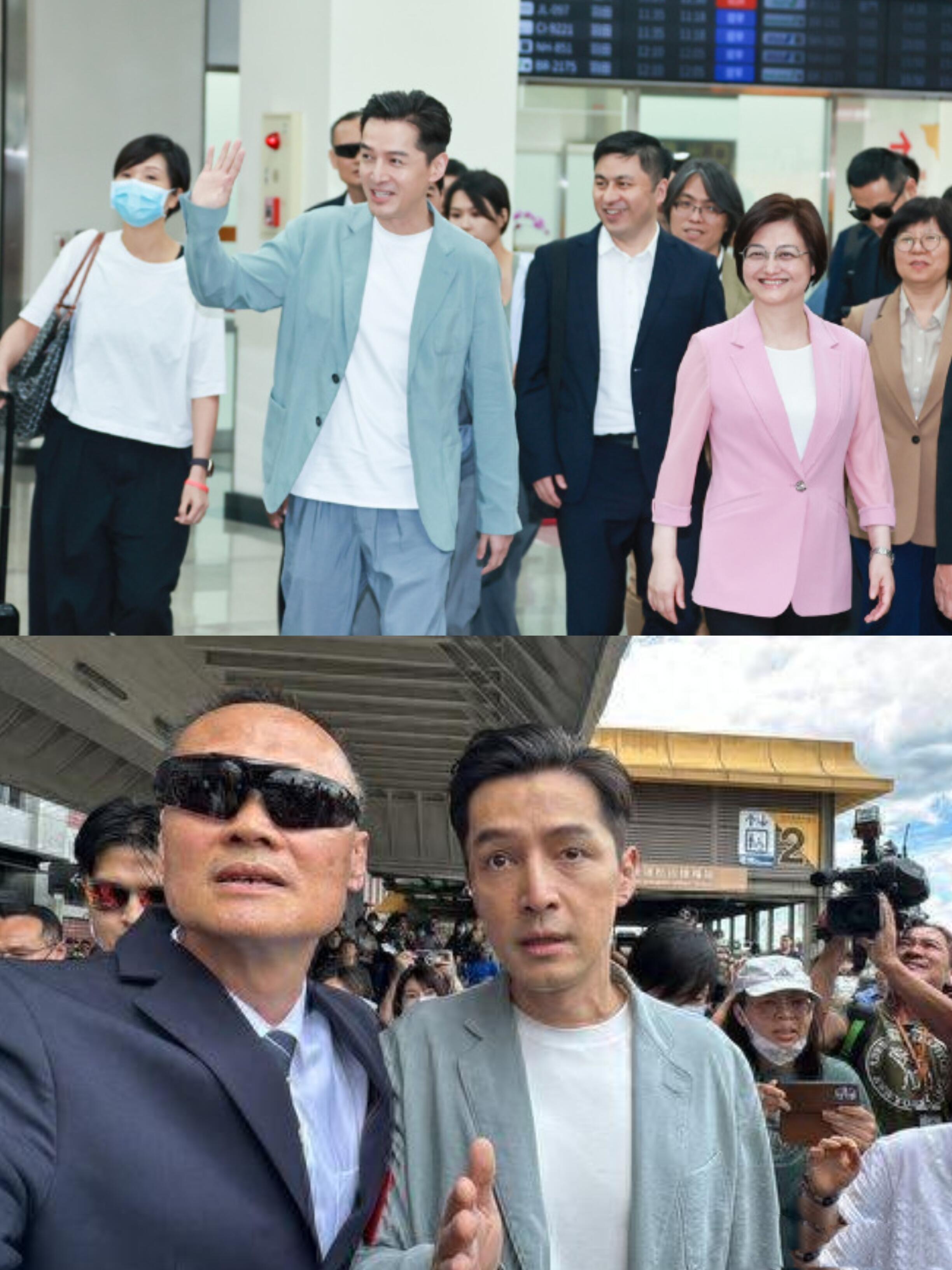 42岁胡歌在台湾人气爆棚