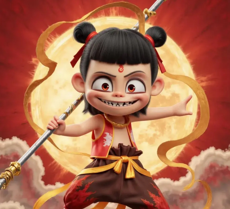 看完哪吒2后，我五岁的儿子问我：妈妈，哪吒那么丑，还爱打架，为啥大家都喜欢他。我
