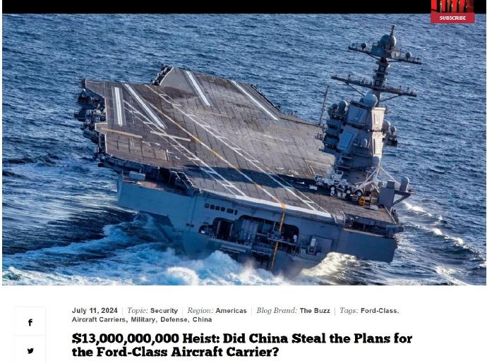 美刊发出灵魂之问：中方究竟从哪里获得这些先进概念？

最近，美国一本杂志嫉妒福建