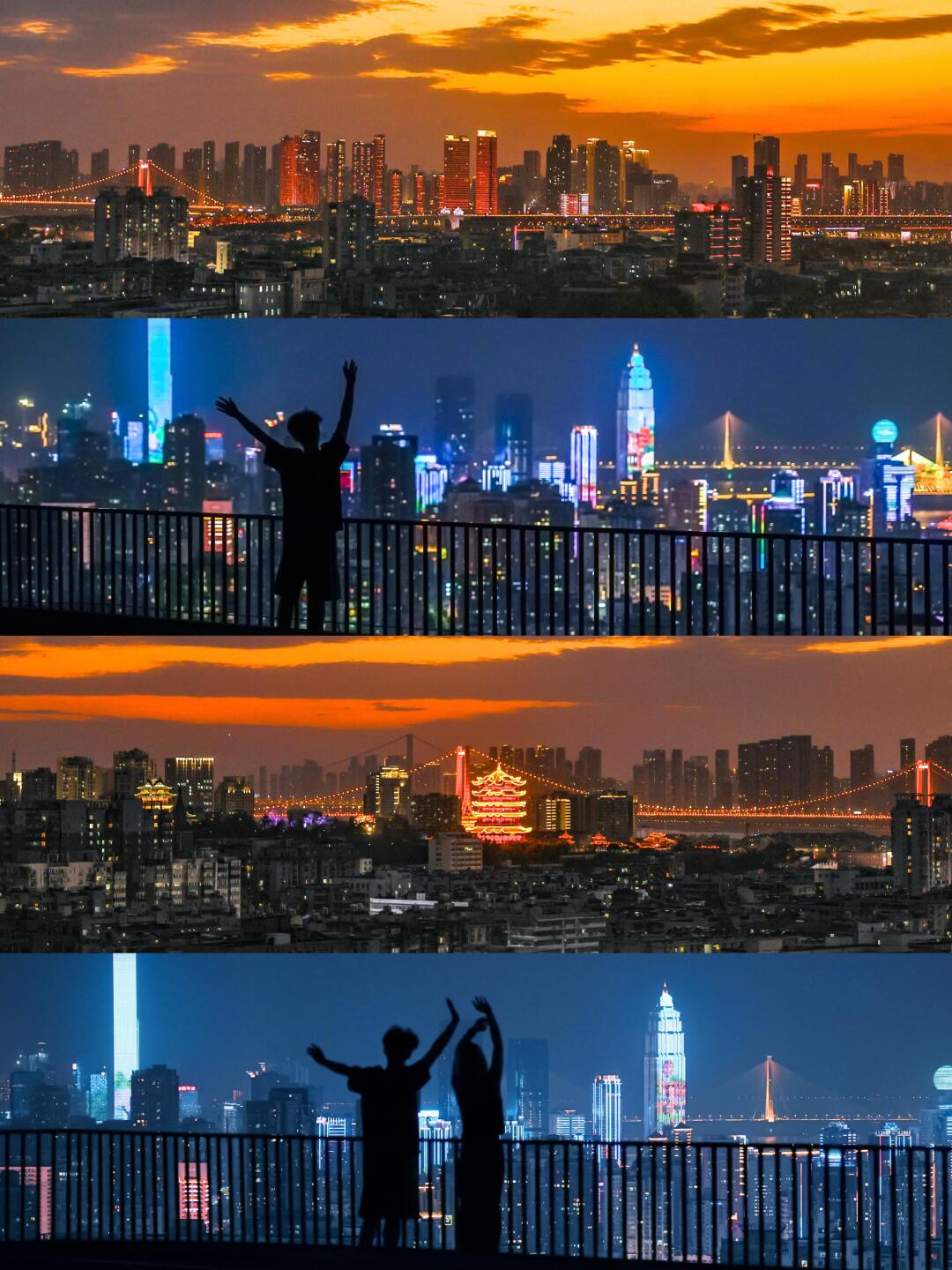 蓝调与黄昏，是武汉最具电影感的时刻
