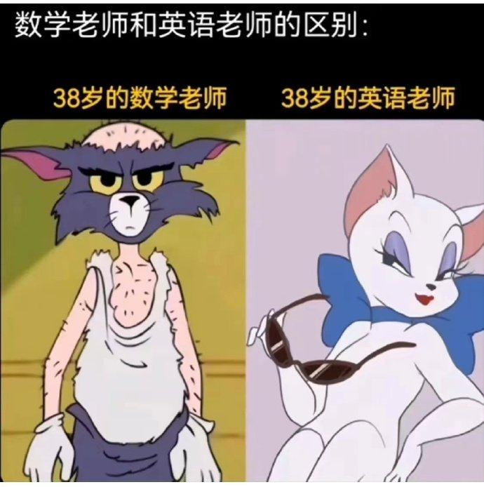 数学老师和英语老师的区别