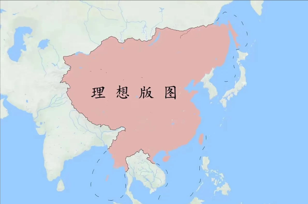 参考历史疆域，这恐怕是我们最理想的版图了吧？大家想要的全有了！

1.印度洋出海