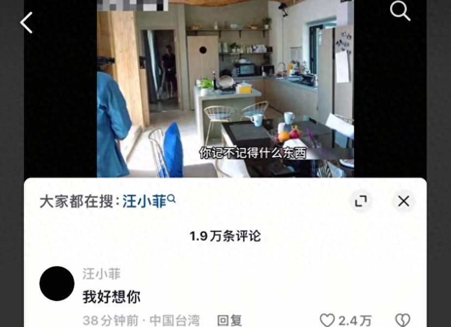 最近网上炸开了锅，为啥？因为有人看到汪小菲在大S以前录的一个综艺下面留言了！这信