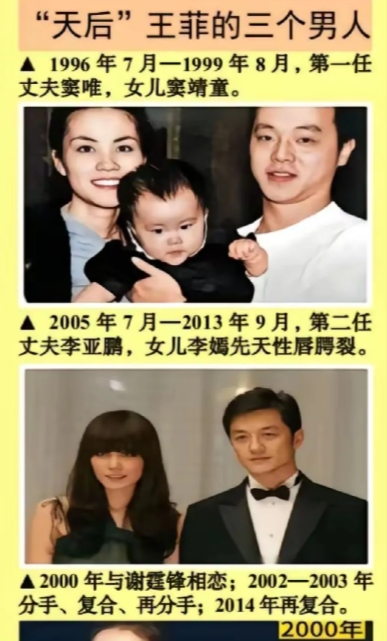 王菲真的是个超级恋爱脑
99年八月跟窦唯分手
00年马上跟谢霆锋在一起了
03年