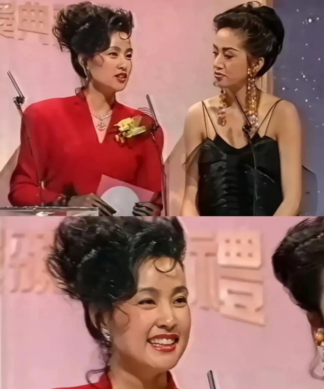 惊觉刘晓庆竟曾和梅艳芳同台！在过去，她并非传统“贤妻良母”。可在当下，她自由且内