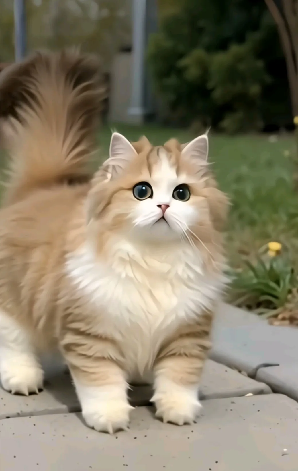 猫咪走出虎王的气势